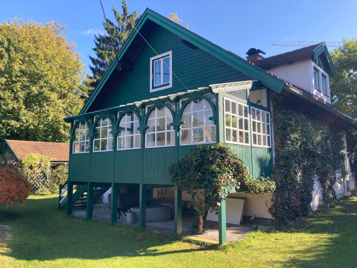 Haus Mit Sauna Und Privatem Badeteich In Anif Bei Salzburg Dış mekan fotoğraf