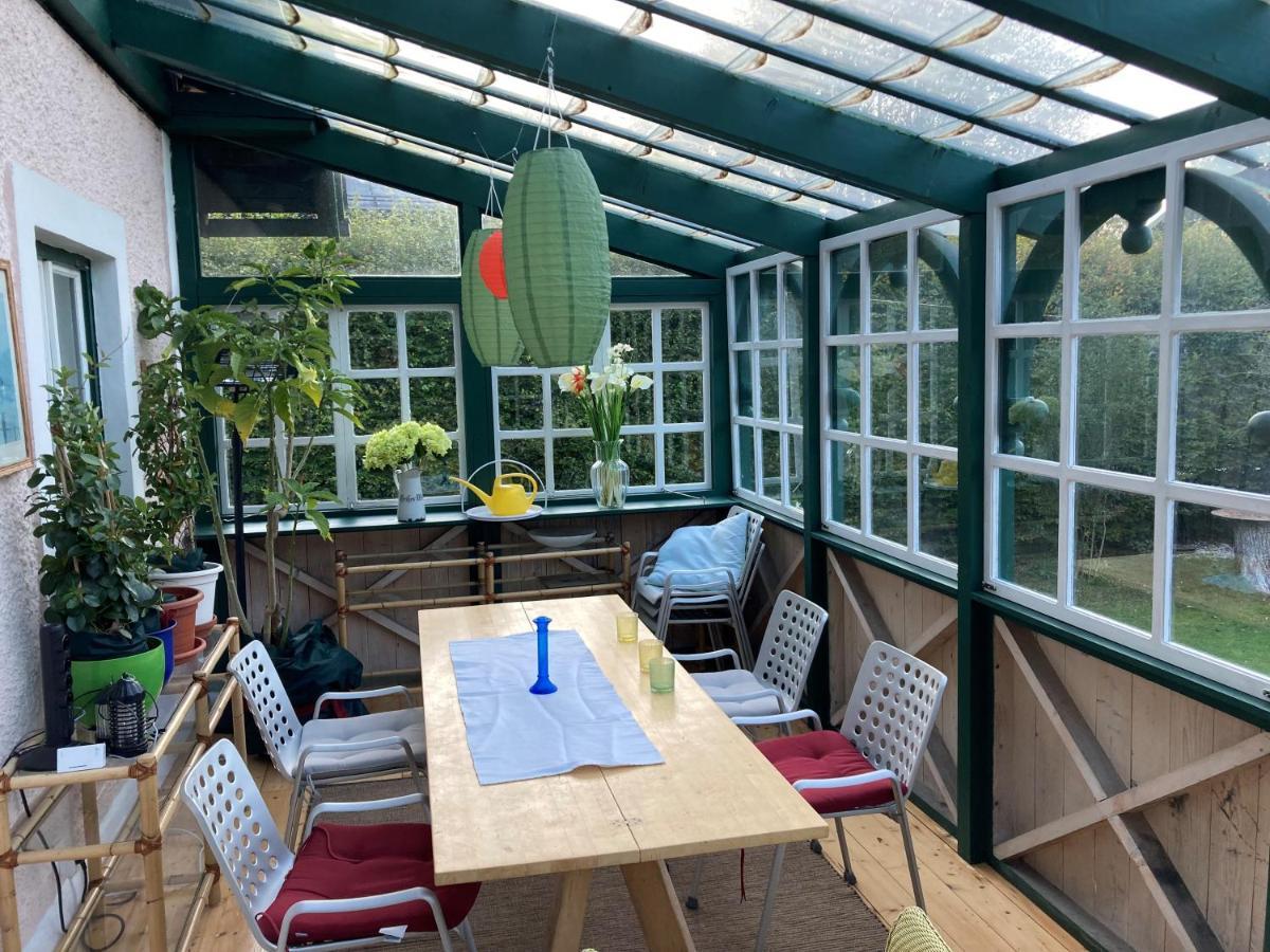 Haus Mit Sauna Und Privatem Badeteich In Anif Bei Salzburg Dış mekan fotoğraf