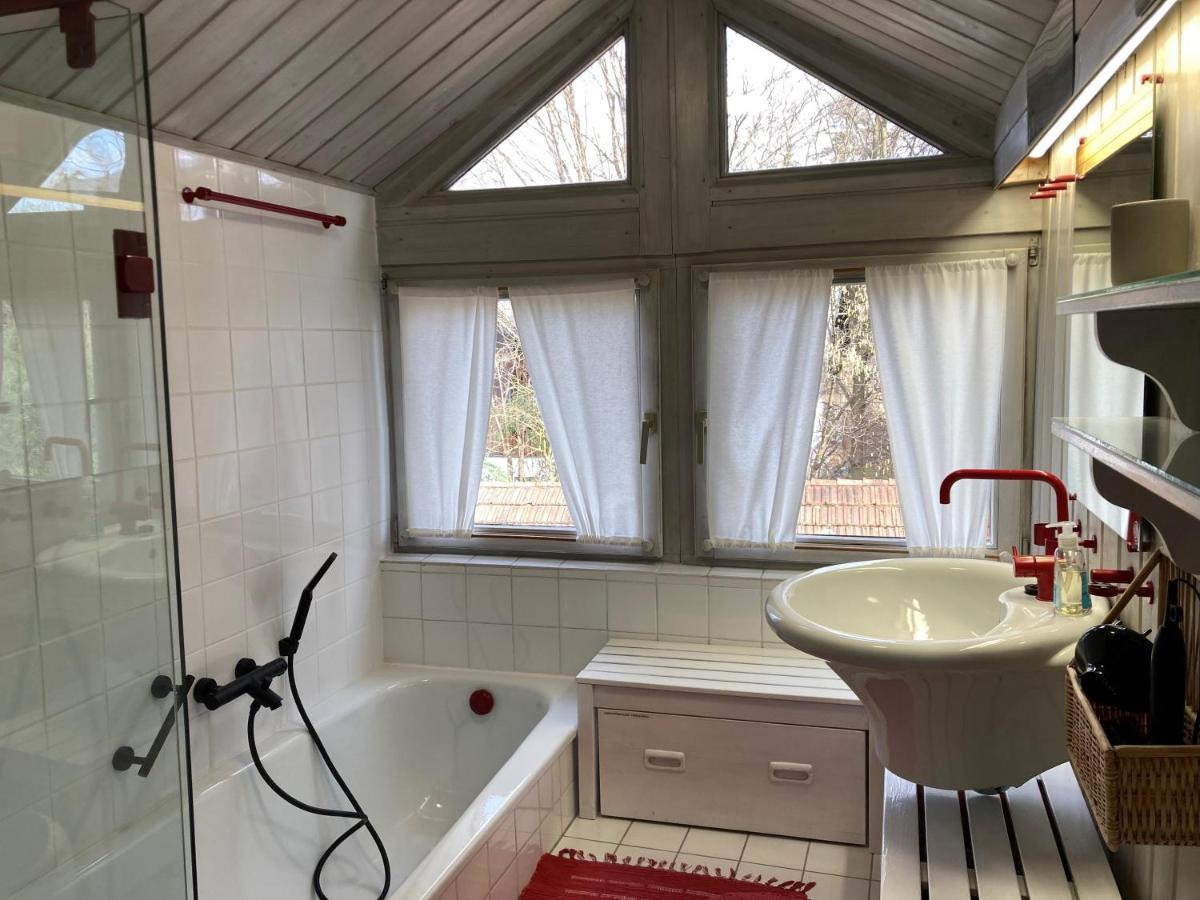 Haus Mit Sauna Und Privatem Badeteich In Anif Bei Salzburg Dış mekan fotoğraf